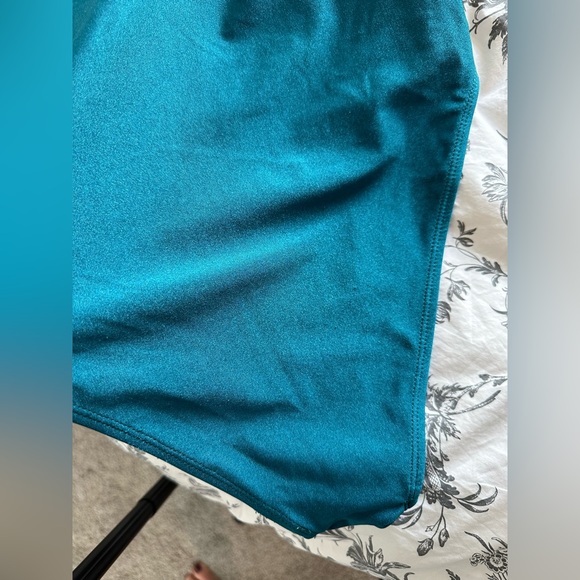 Emerald Teal Cupshe One Piece Swimsuit - Picture 8 of 8